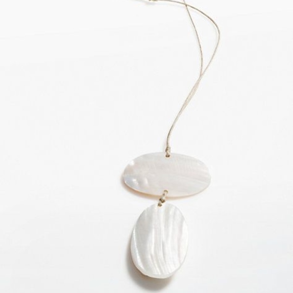 J. Jill Jewelry - J.Jill NEW Pure Jill Pearl & Shell Pebble Necklace NWT